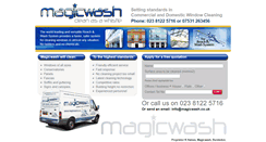 Desktop Screenshot of magicwash.co.uk